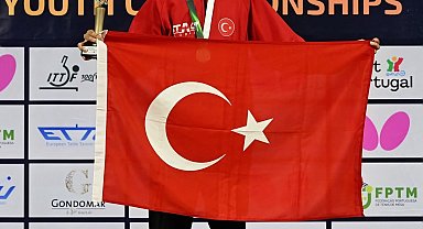 Milli masa tenisçisi Görkem Öçal, Avrupa şampiyonu oldu