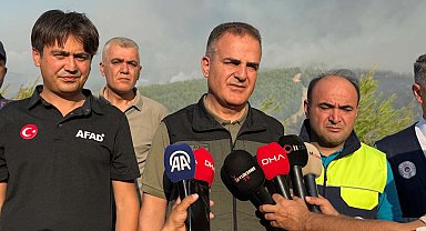 Muğla'da orman yangını