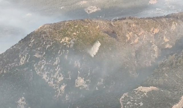 Muğla'daki orman yangını, büyük ölçüde kontrol altına alındı