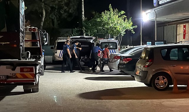 Okul inşaatından 500 bin liralık malzeme çalan 2 şüpheli, takip sonucu yakalandı