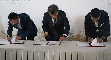 Otel yangınında 8 yakınını kaydeden avukatın yaptıracağı kütüphanenin protokolü imzalandı