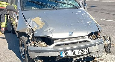Otomobil takla attı; 5 yaralı