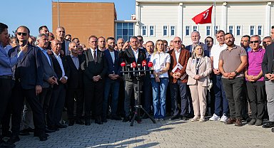 Özgür Özel, Silivri'de konuştu