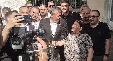 Özgür Özel'den Çorum'da taziye ziyareti