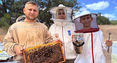Pandemide 2 kovanla başladığı arıcılıkta 180 kovanlık işletme kurdu
