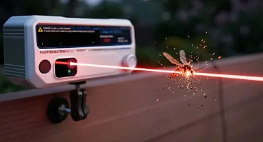 Radarla tarıyor, lazerle vuruyor