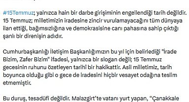 RTÜK Başkanı Daniş'ten '15 Temmuz' mesajı