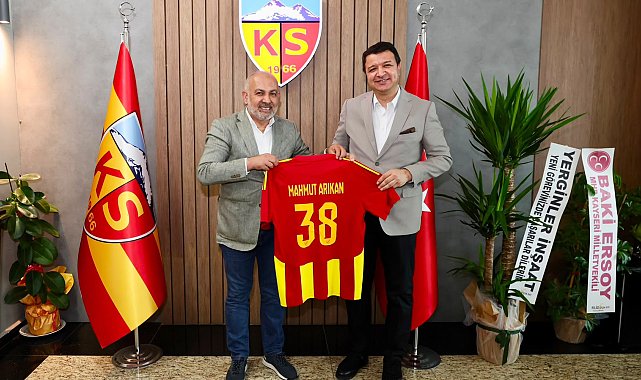Saadet Partisi Genel Başkanı Arıkan'dan Kayserispor'a ziyaret