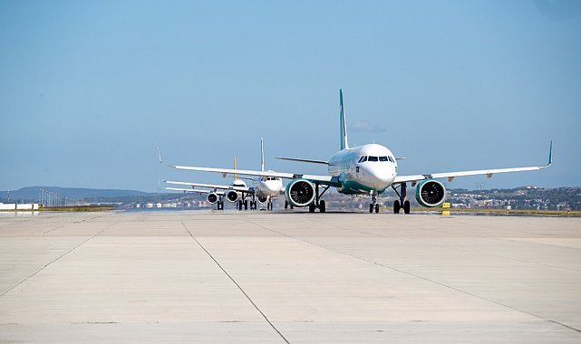 Sabiha Gökçen Havalimanı'nda pazar günü uçuş rekoru kırıldı