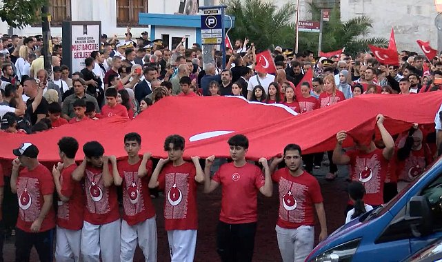 Saraçhane'de 15 Temmuz Demokrasi ve Milli Birlik Günü programı düzenlendi