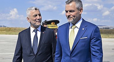 Slovakya Cumhurbaşkanı Pellegrini ve Slovenya Başbakanı Jansa, Ankara'da