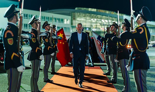 Slovakya Cumhurbaşkanı Peter Pellegrini, Çin'de