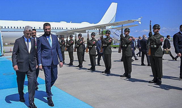 Suriye Cumhurbaşkanı Şara, Ankara'da