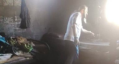 Suudi Arabistan'daki yangında 4 Türk işçinin öldüğü evin görüntüsü ortaya çıktı