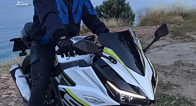 Takla atan motosikletin sürücüsü öldü