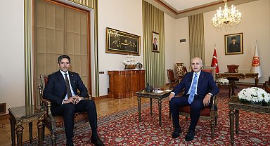 TBMM Başkanı Kurtulmuş, Katar Büyükelçisi Al-Henzab'ı kabul etti