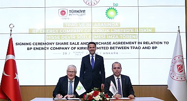 TPAO, BP'nin Kerkük merkezli şirketinin yüzde 15 hissesini satın aldı