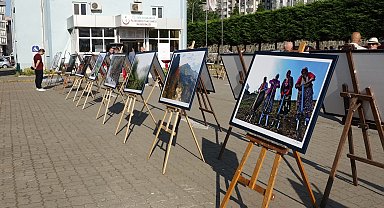Trabzon'da çektiği 70 fotoğrafını, doğduğu hastaneye bağışladı