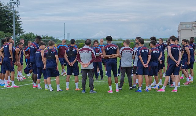 Trabzonspor kuvvet çalıştı