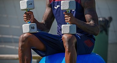 Trabzonspor kuvvet çalıştı
