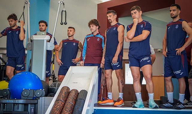 Trabzonspor'da kuvvet çalıştı