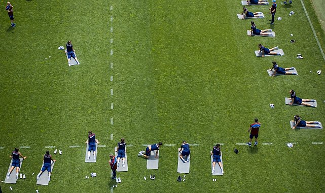 Trabzonspor'da yeni sezon hazırlıkları sürüyor