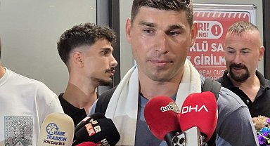 Trabzonspor'un yeni transferi Malinovskyi kente geldi Metin eklendi