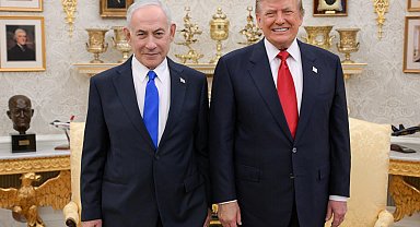 Trump, Netanyahu ile Beyaz Saray'da bir araya geldi