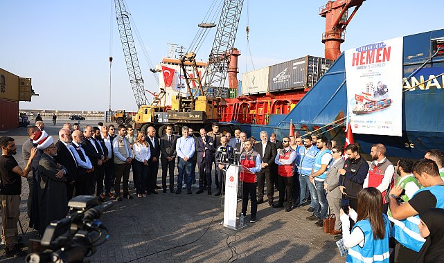 Türkiye'deki STK'lardan Lübnan'a 1,2 milyar TL değerinde insani yardım