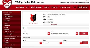 Uşakspor'da resmi devir tamamlandı