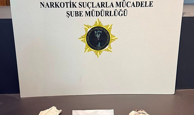 Uyuşturucuyu elektrikli skuterin bataryasına gizlemiş