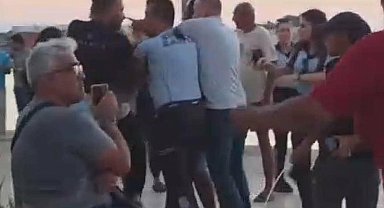 Zabıta memurunu darbeden dilenci 2 kadın tutuklandı