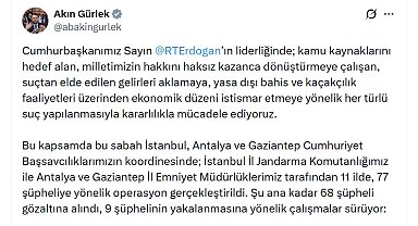 11 ilde operasyon; 68 gözaltı