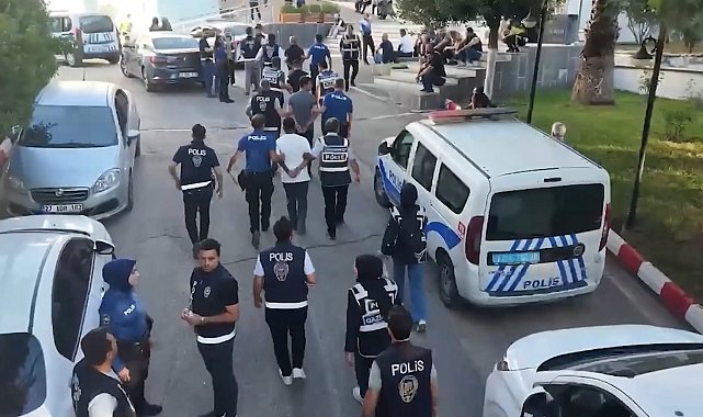 71 ilde uyuşturucu operasyonu: 844 tutuklama