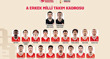 A Erkek Basketbol Takımı'nın Litvanya ve İzlanda maçlarının aday kadrosu belli oldu