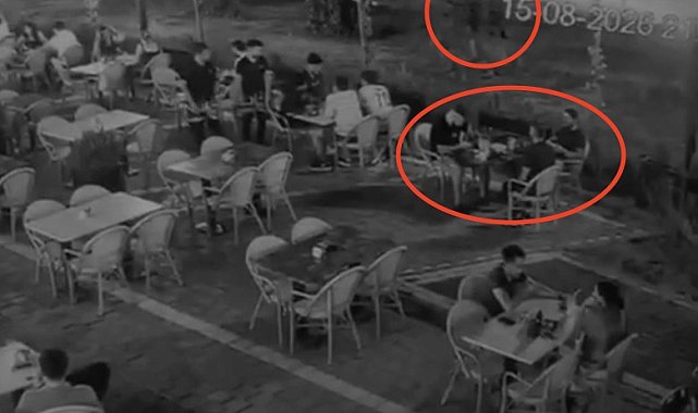 Ağacın arkasında pusuda bekleyip, kafedeki müşteriyi vuran şüpheli tutuklandı