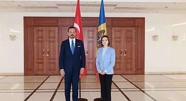 AK Partili Zorlu, Moldova Cumhurbaşkanı Sandu ile görüştü