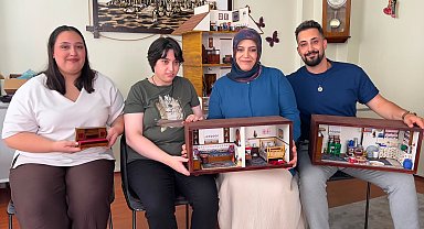 Anadolu'nun hatıralarını minyatür evlerde yaşatıyor