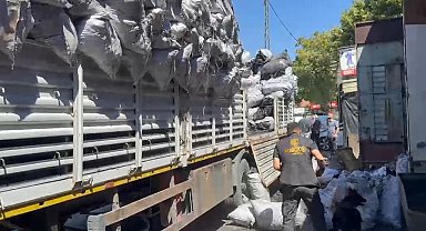 Ankara'da kömür yüklü TIR'da 1,5 kilo esrar ele geçirildi