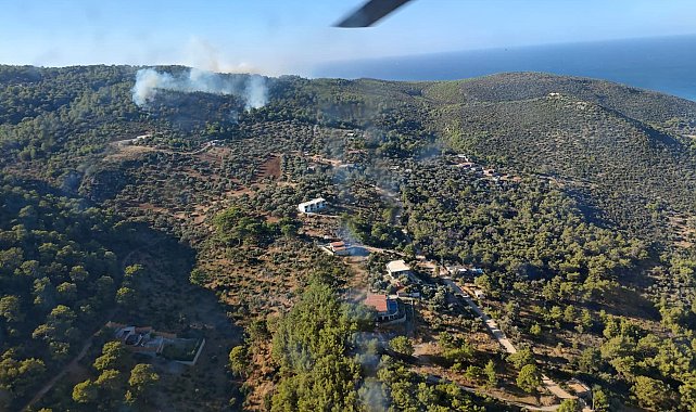 Antalya'da orman yangını