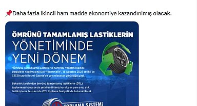 Atık lastik işleme tesisleri, ömrünü tamamlamış lastikleri toplayıp işleyebilecek
