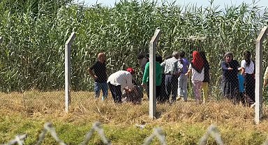 Aydın'da kanala giren çocuk boğulma tehlikesi geçirdi