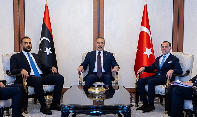 Bakan Fidan, Libya Savunma Bakan Vekili Zubi ile görüştü