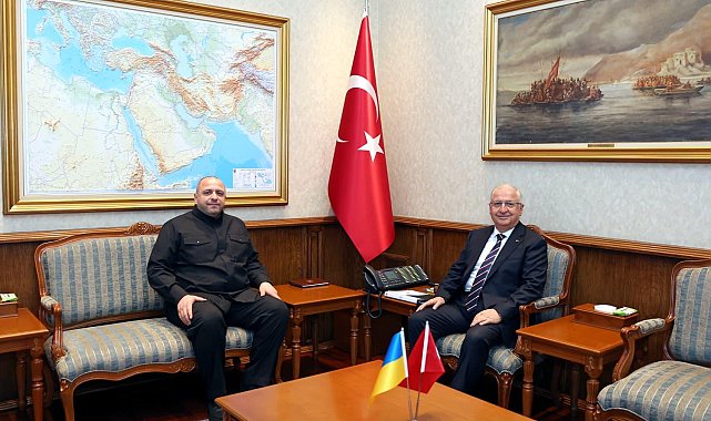 Bakan Güler, Ukrayna Milli Güvenlik ve Savunma Konseyi Sekreteri Umerov ile görüştü