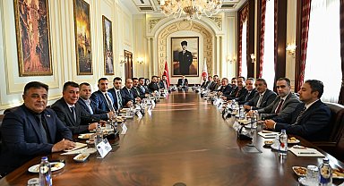 Bakan Gürlek, Nevşehir heyeti ile bir araya geldi