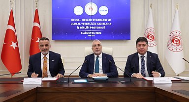 Bakan Işıkhan, iş birliği protokolü imza törenine katıldı
