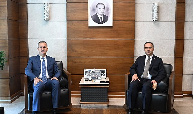 Bakan Kacır, Savunma Sanayii Başkanı Görgün'ü kabul etti