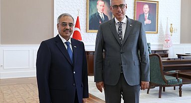 Bakan Memişoğlu, D8 Ekonomik İşbirliği Genel Sekreteri Mahmood ile görüştü