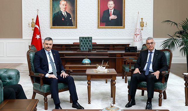 Bakanlar Memişoğlu ve Çiftçi bir araya geldi