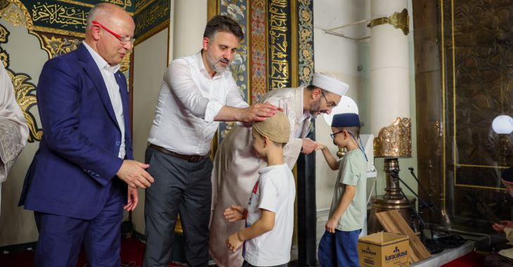 Başkan Vekili Biba, Mevlid Kandilini Bursalılarla birlikte idrak etti